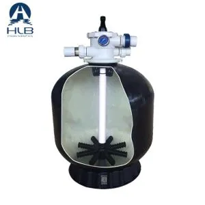 Filtro a sabbia in fibra di vetro con montaggio superiore