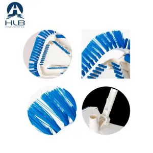 Testa della spazzola per aspirapolvere per piscina