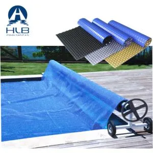 Copertura solare rotonda per piscina nera